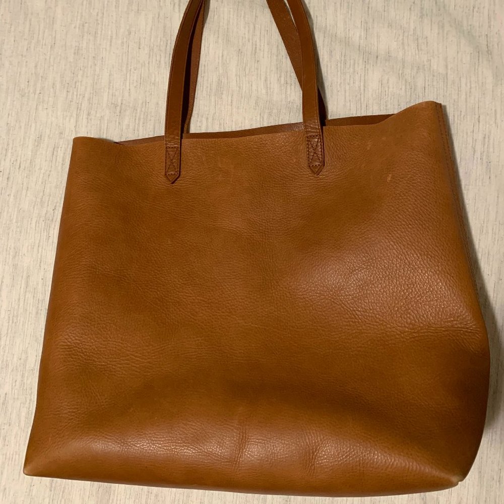 Madewell Transport Tote - English Saddle